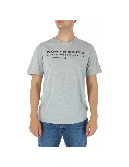 T?shirt homme gris North Sails