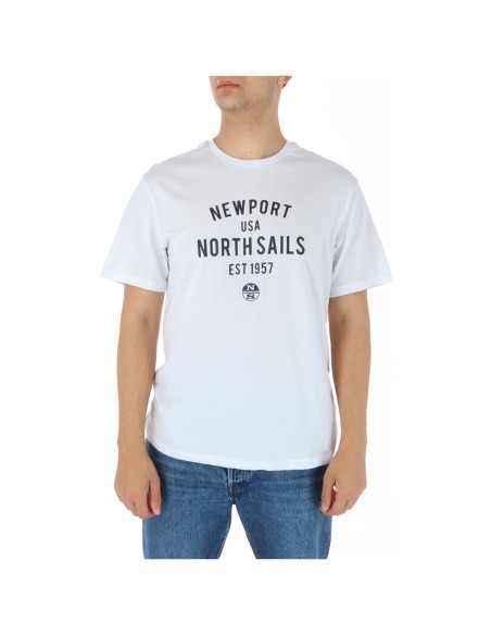 T?shirt homme blanc North Sails