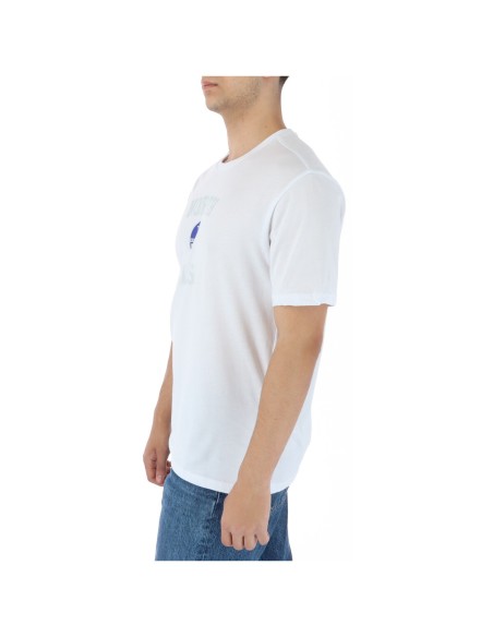 T?shirt homme blanc imprimé North Sails