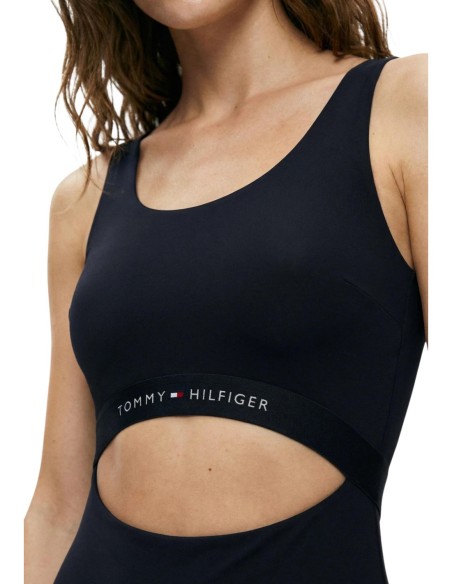 Maillot de bain femme bleu Tommy Hilfiger