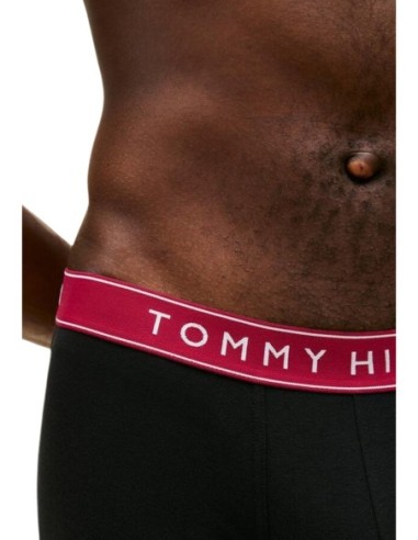 Boxer court homme noir Hilfiger – lot de 5 coton lycra