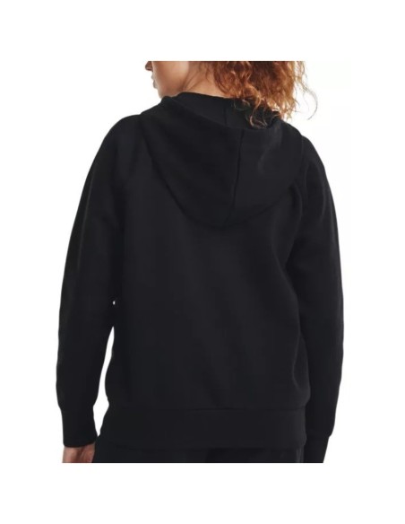 Sweat femme noir zippé Under Armour