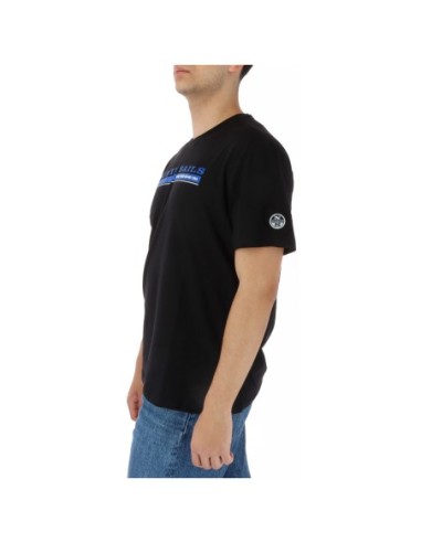 T?shirt homme noir imprimé North Sails