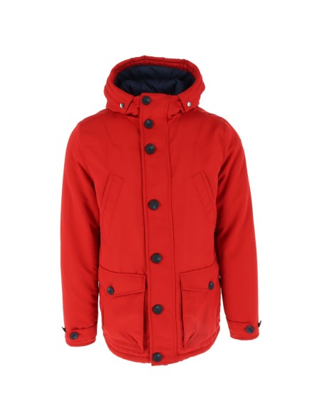Veste homme rouge capuche North Sails