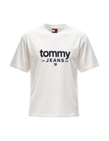 T?shirt homme blanc imprimé Tommy Hilfiger Jeans