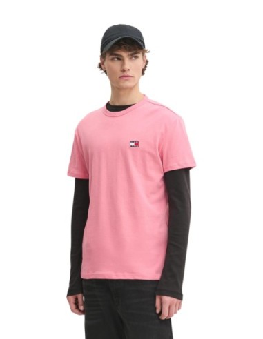 T?shirt homme rose Tommy Hilfiger Jeans