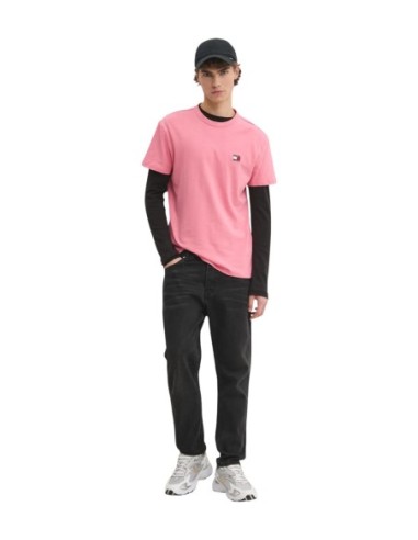 T?shirt homme rose Tommy Hilfiger Jeans