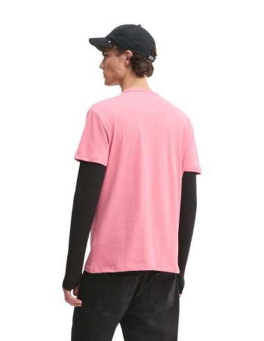 T?shirt homme rose Tommy Hilfiger Jeans