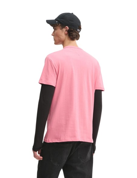 T?shirt homme rose Tommy Hilfiger Jeans