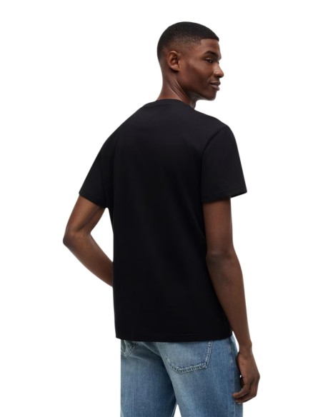 T?shirt homme noir imprimé Tommy Hilfiger Jeans