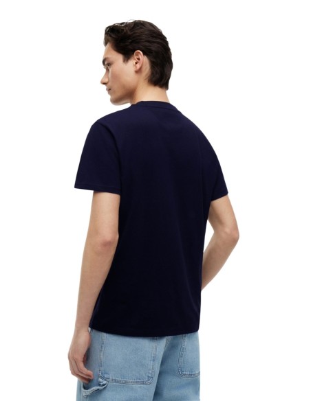 T?shirt homme bleu imprimé Tommy Hilfiger Jeans