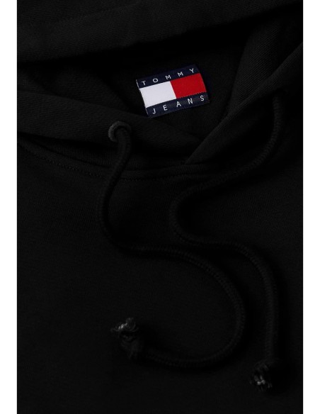 Sweat homme noir capuche Tommy Hilfiger Jeans