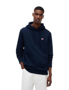 Sweat homme bleu capuche Tommy Hilfiger Jeans