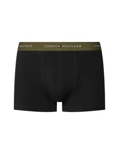 Boxer court homme noir Hilfiger – lot de 3 coton organique