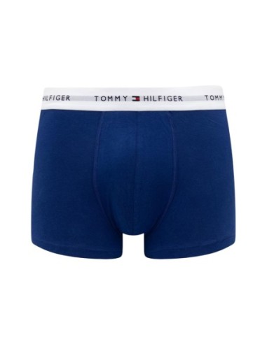 Boxer court homme vert Hilfiger – lot de 3 coton stretch