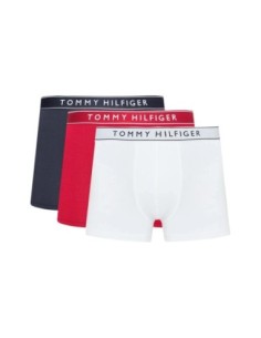Boxer court homme blanc Hilfiger – lot de 3 coton stretch