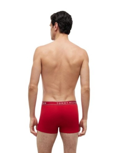Boxer court homme blanc Hilfiger – lot de 3 coton stretch