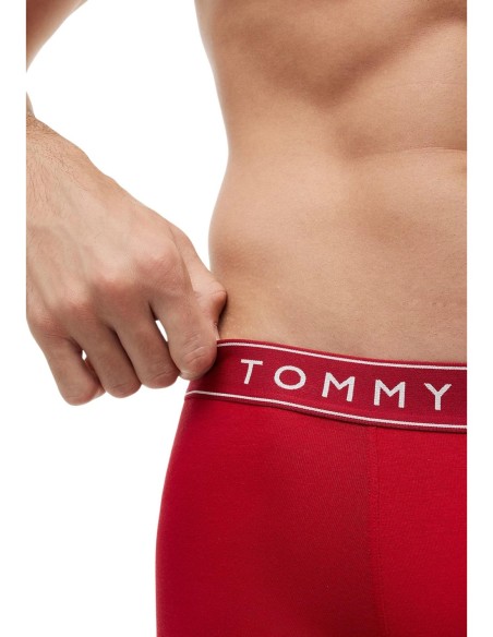 Boxer court homme blanc Hilfiger – lot de 3 coton stretch