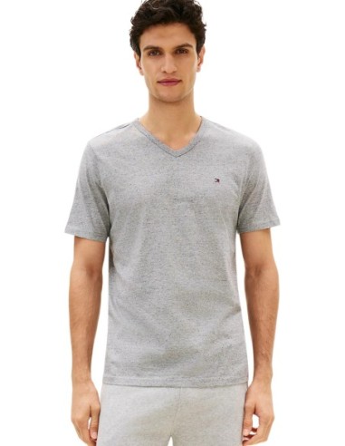 Tee-shirts homme noir Hilfiger – lot de 3 col V