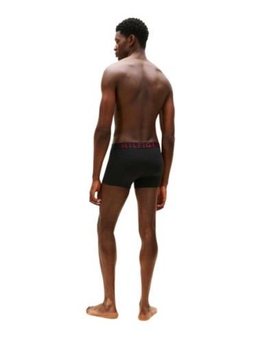 Boxer court homme noir Hilfiger – lot de 3 premium organique