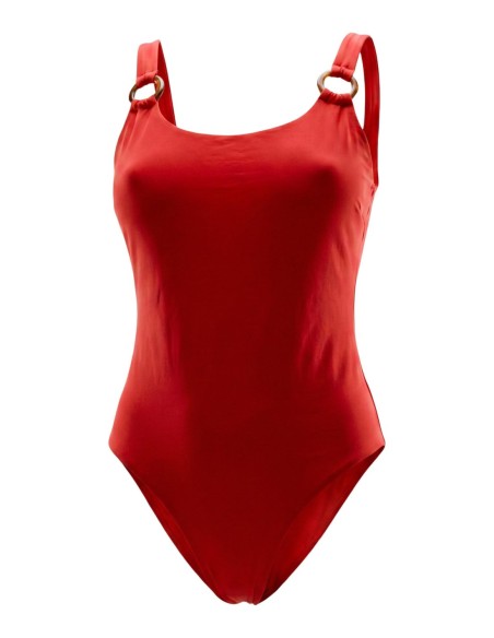 Maillot de bain rouge une?pièce Tommy Hilfiger