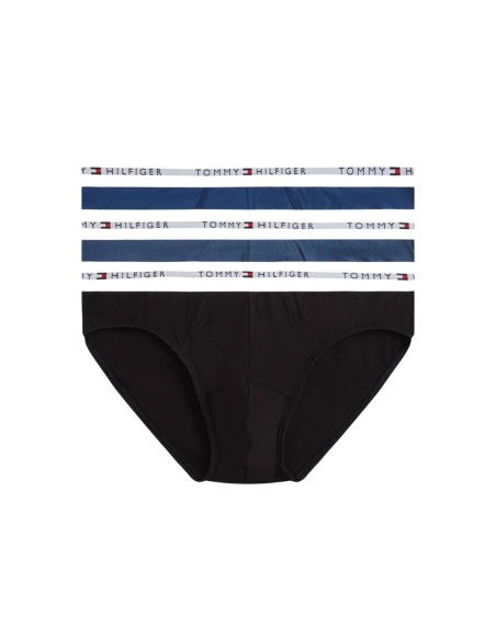 Brief homme bleu Hilfiger – lot de 3 organique