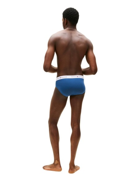 Brief homme bleu Hilfiger – lot de 3 organique