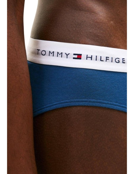 Brief homme bleu Hilfiger – lot de 3 organique