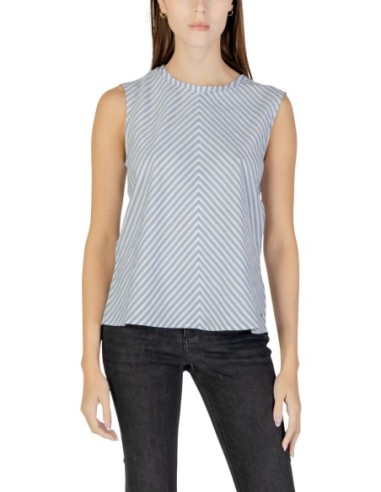 Débardeur femme bleu azur Tommy Hilfiger Jeans