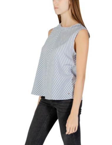 Débardeur femme bleu azur Tommy Hilfiger Jeans