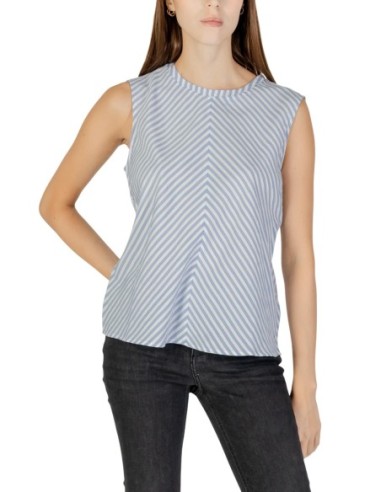 Débardeur femme bleu azur Tommy Hilfiger Jeans