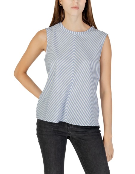Débardeur femme bleu azur Tommy Hilfiger Jeans