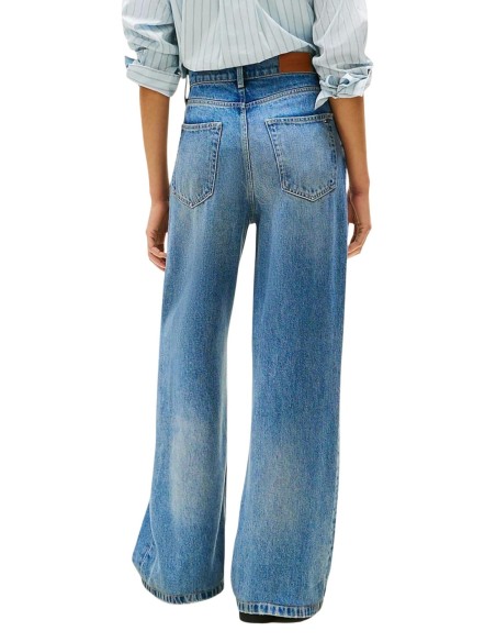 Jean femme bleu lyocell Tommy Hilfiger