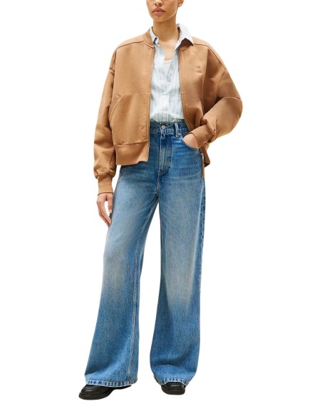 Jean femme bleu lyocell Tommy Hilfiger