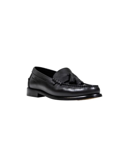 Mocassins homme noirs cuir Tommy Hilfiger