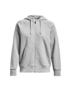 Sweat femme gris zippé Under Armour