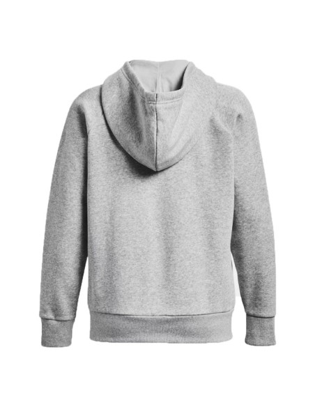 Sweat femme gris zippé Under Armour