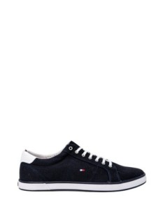 Baskets homme bleues tissu Tommy Hilfiger