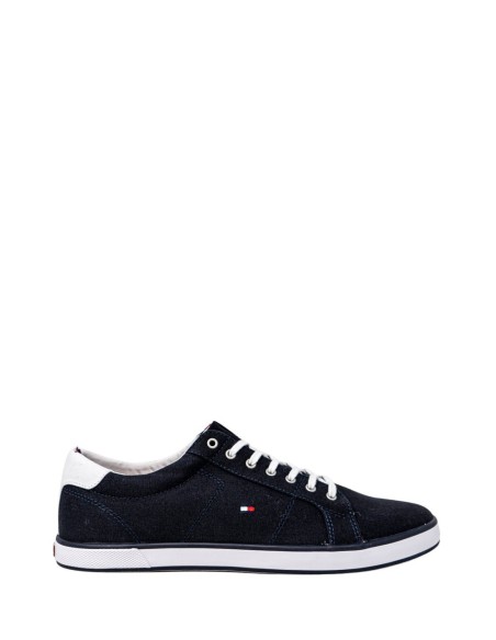 Baskets homme bleues tissu Tommy Hilfiger