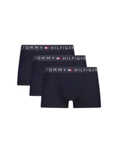 Boxer court homme noir Hilfiger – lot de 3 classique organique