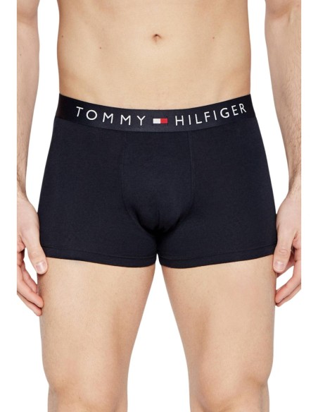 Boxer court homme noir Hilfiger – lot de 3 classique organique