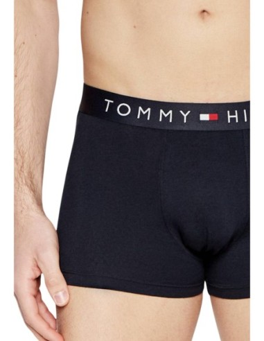 Boxer court homme noir Hilfiger – lot de 3 classique organique