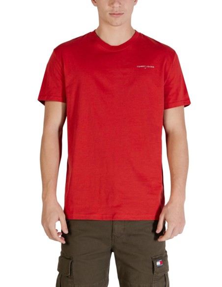 T?shirt homme rouge Tommy Hilfiger Jeans