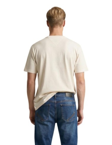 T?shirt homme blanc imprimé Tommy Hilfiger Jeans