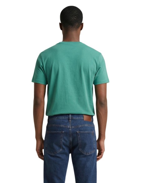 T?shirt homme vert coton bio Tommy Hilfiger Jeans