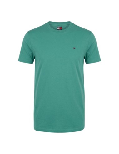 T?shirt homme vert coton bio Tommy Hilfiger Jeans