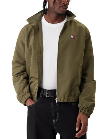 Veste homme verte légère Tommy Hilfiger Jeans
