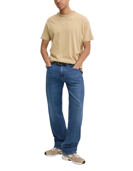 T-shirt homme Tommy Hilfiger beige