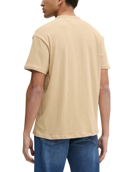 T-shirt homme Tommy Hilfiger beige