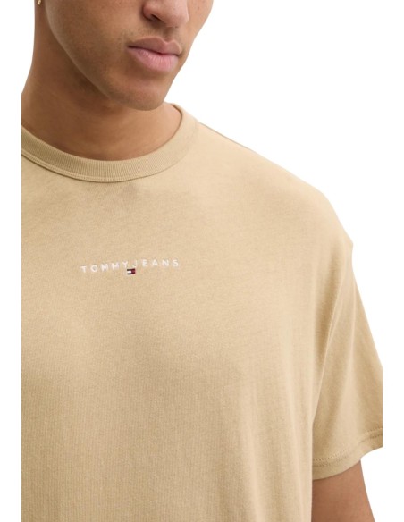T-shirt homme Tommy Hilfiger beige